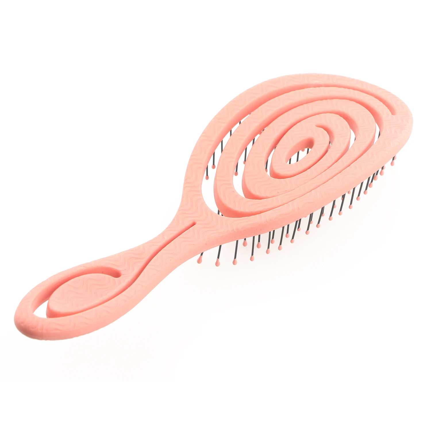 4 Colors Latest Hot Sale Customized Plastic Detangling Hair Brush Comb Hair Styling Tools Hair brush