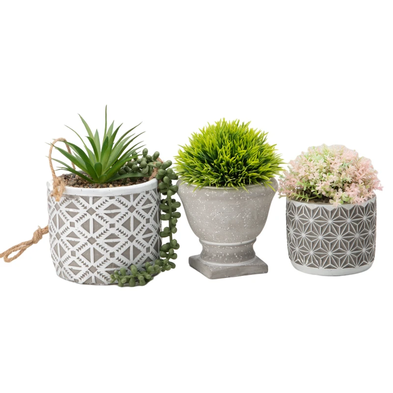 Large Planter Flower Vietnam Painted Ceramic Pot