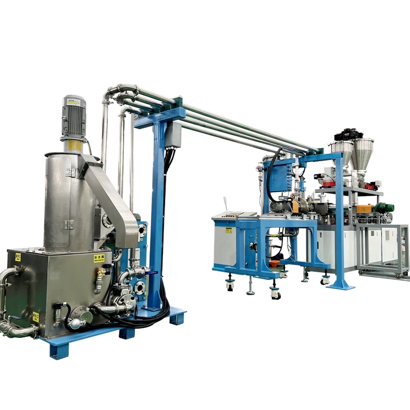 PSHJ-35 20-50kg/h Underwater Pelletizing System Twin Screw Extruder for TTPU TPR NBR