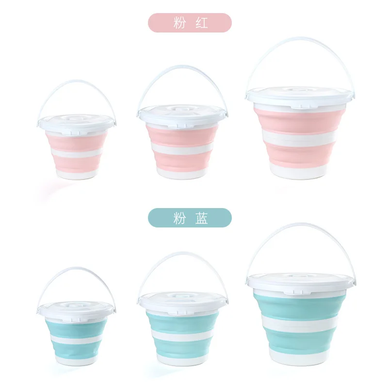 Hot Sale Portable Collapsible Bucket, Folding Water Container