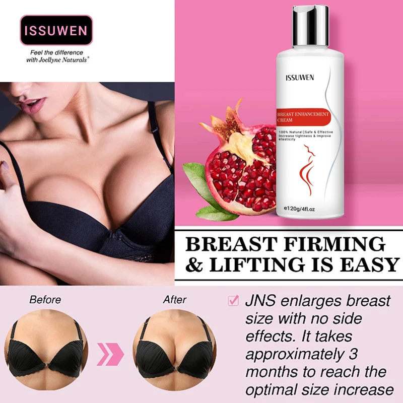 Herbal Breast Enlargement Cream Collagen Hyaluronic Acid Tightening Big Boobs Enhancer Massage Size Up  Care