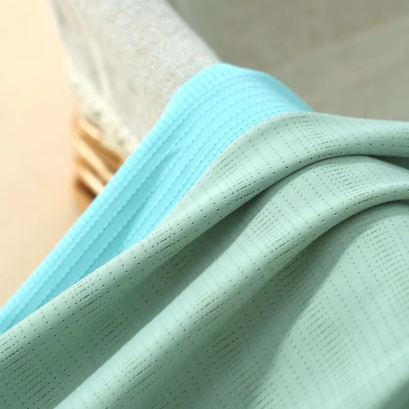 High Quality Mesh Single-sided High Elastic Vest Fabric Cycling Clothing Sports T-shirt Nylon Spandex Knitting Fabric