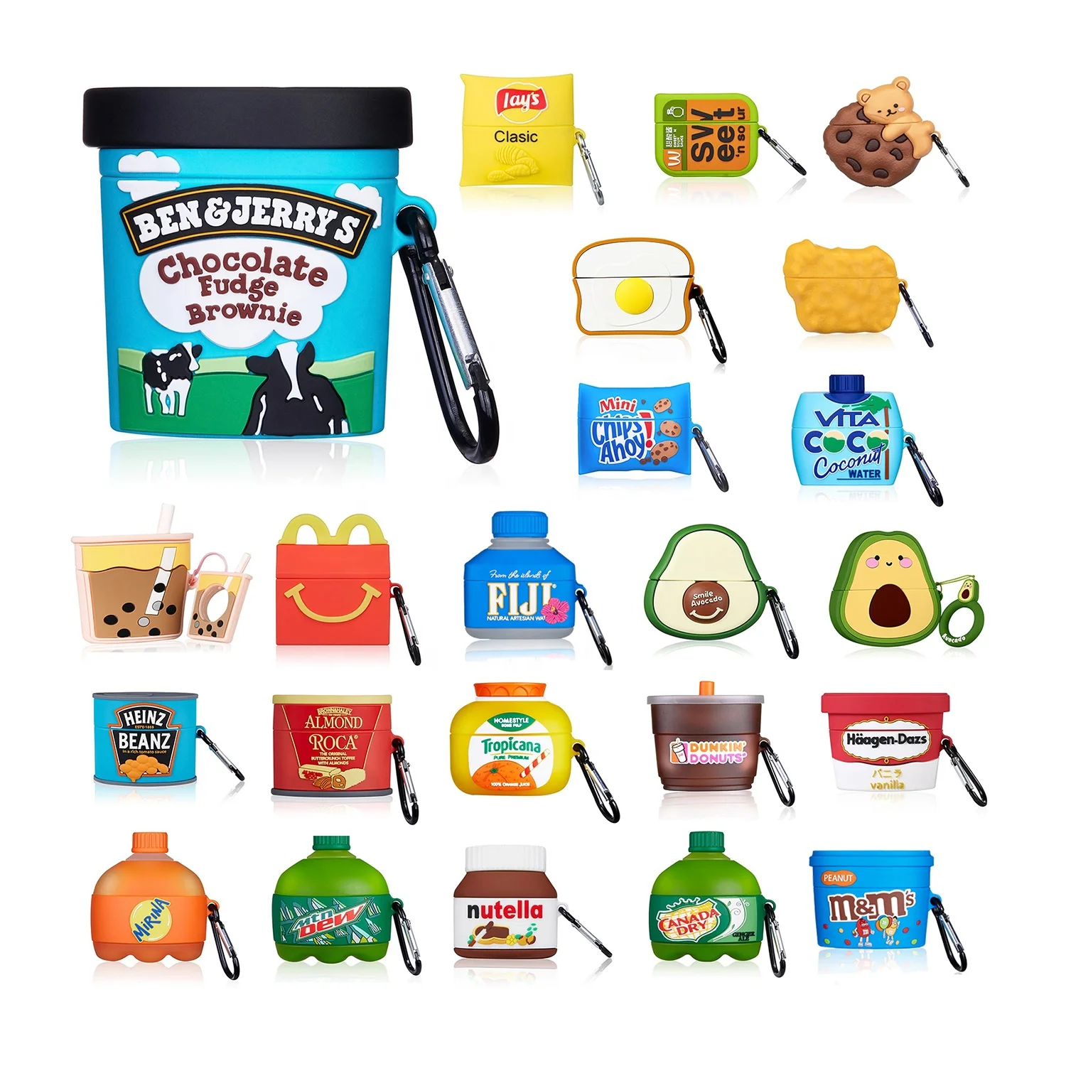 
Gemfits Food for Apple Airpods Pro Case, For Airpod Pro Case Designers, Funny for Airpod 3 cases 2020 