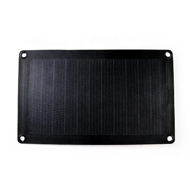 Waterproof cloth 10W usb output solar panel charger for mobile phone