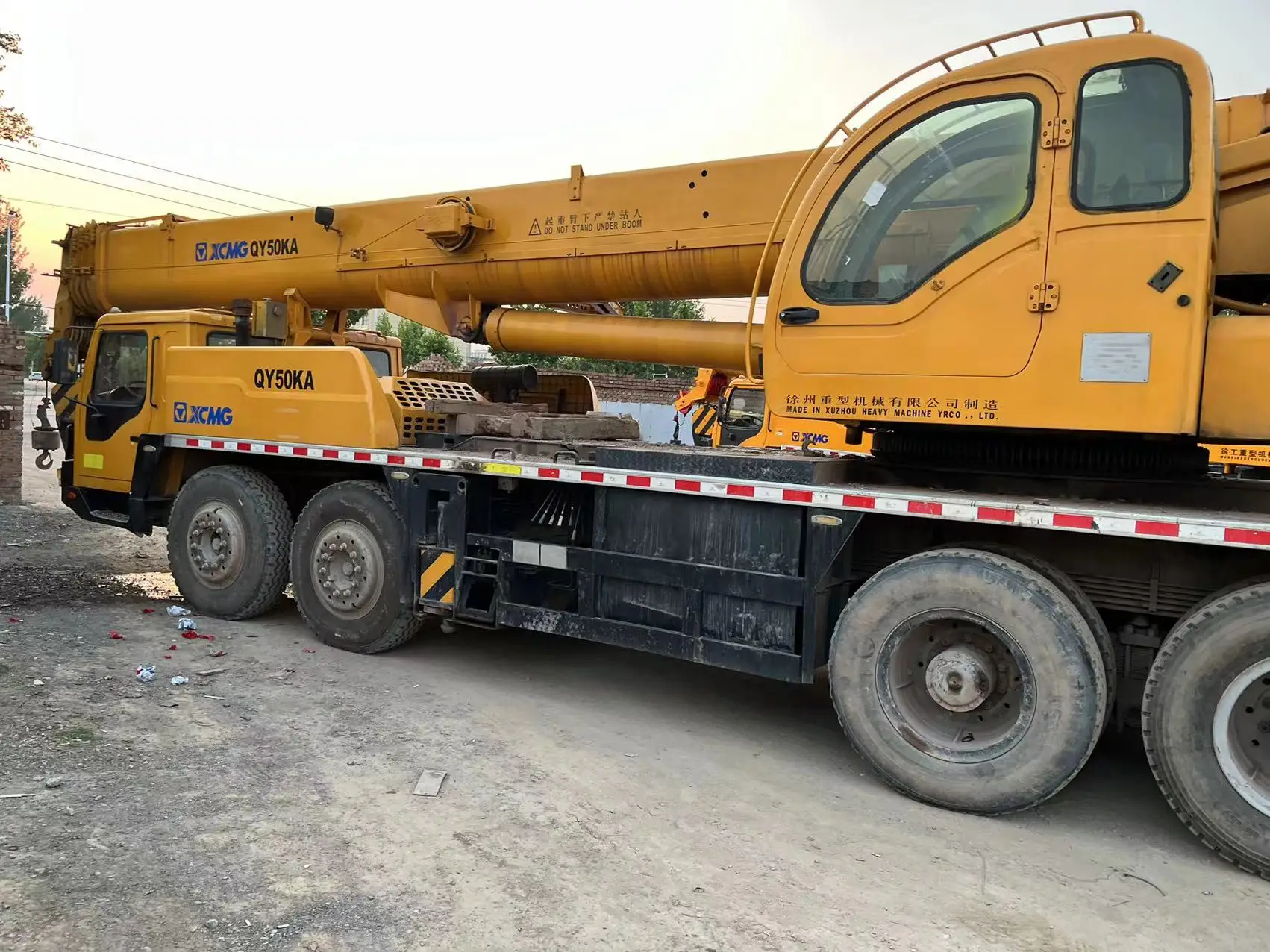 Используемый хорошее качество хорошая цена XCMG 50ton QY50KA