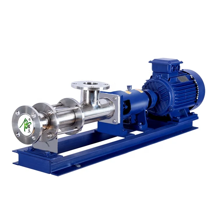 High quality wholesale Chemical industry Transport liquid screw pump dosing system