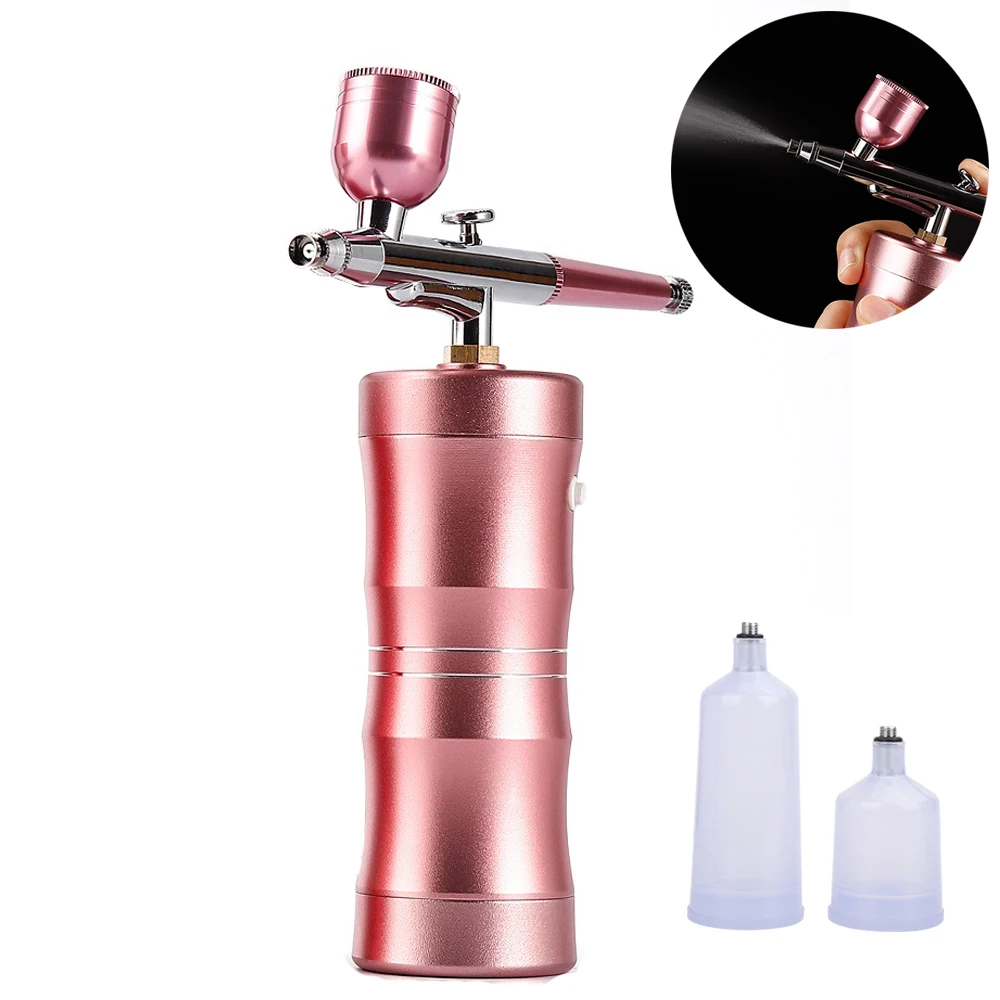 Factory Hot Sale Cake Manual Wireless Paint For Make Up Tanning Machine Makeup Foundation Compressor With Holder Airbrush