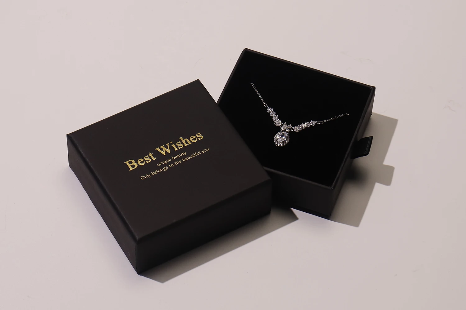 Xinxing jewelry professional packaging gift wrapping jewelry box earring pendant gift drawer box packaging