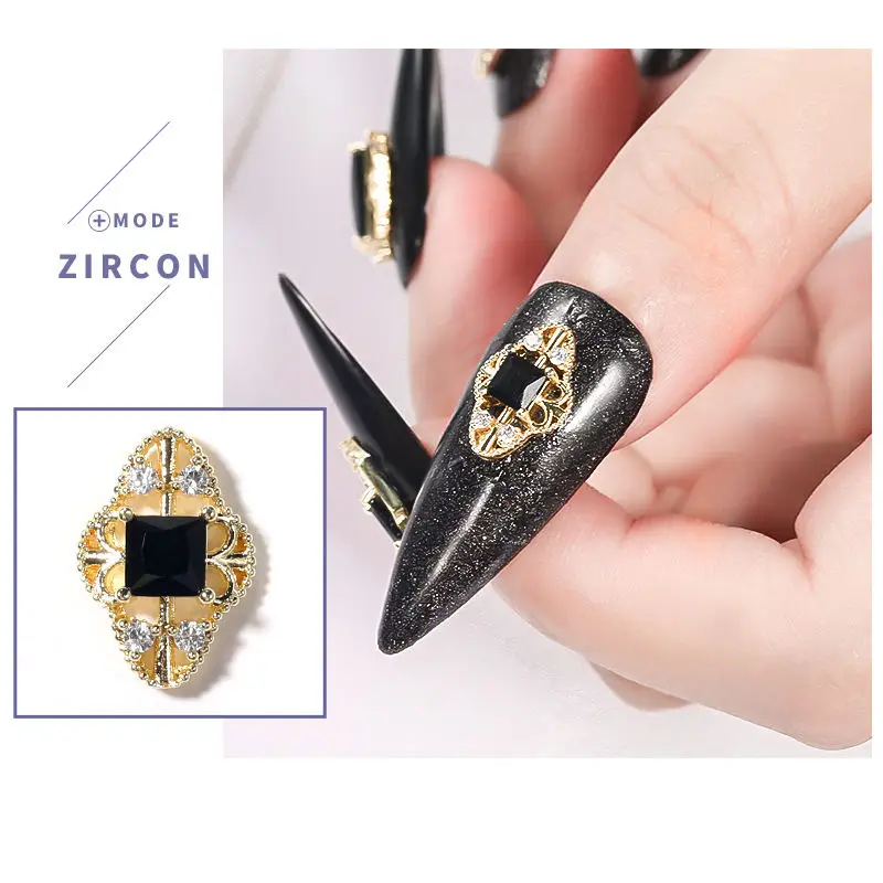 Luxury Rhinestones Nail Stone 3D Nail Art Decorations Jewelry Zircon Nail Charms