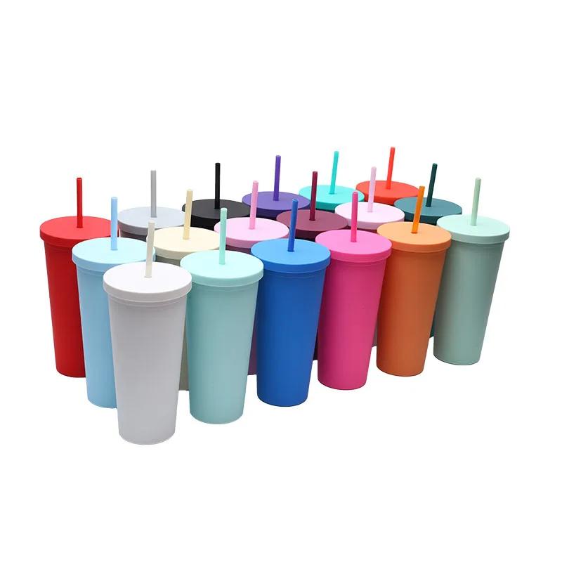 Factory Wholesale BPA Free Plastic Travel Cup Reusable Coffee Cup Promotional Drinking Cup of Marketing Material