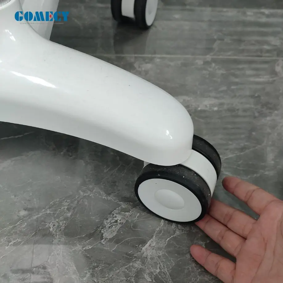 Stable Cart Table 4 Wheels Aluminum Alloy Frame Acrylic Panel Trolley Cart Beauty Device Use Portable Beauty machine display use