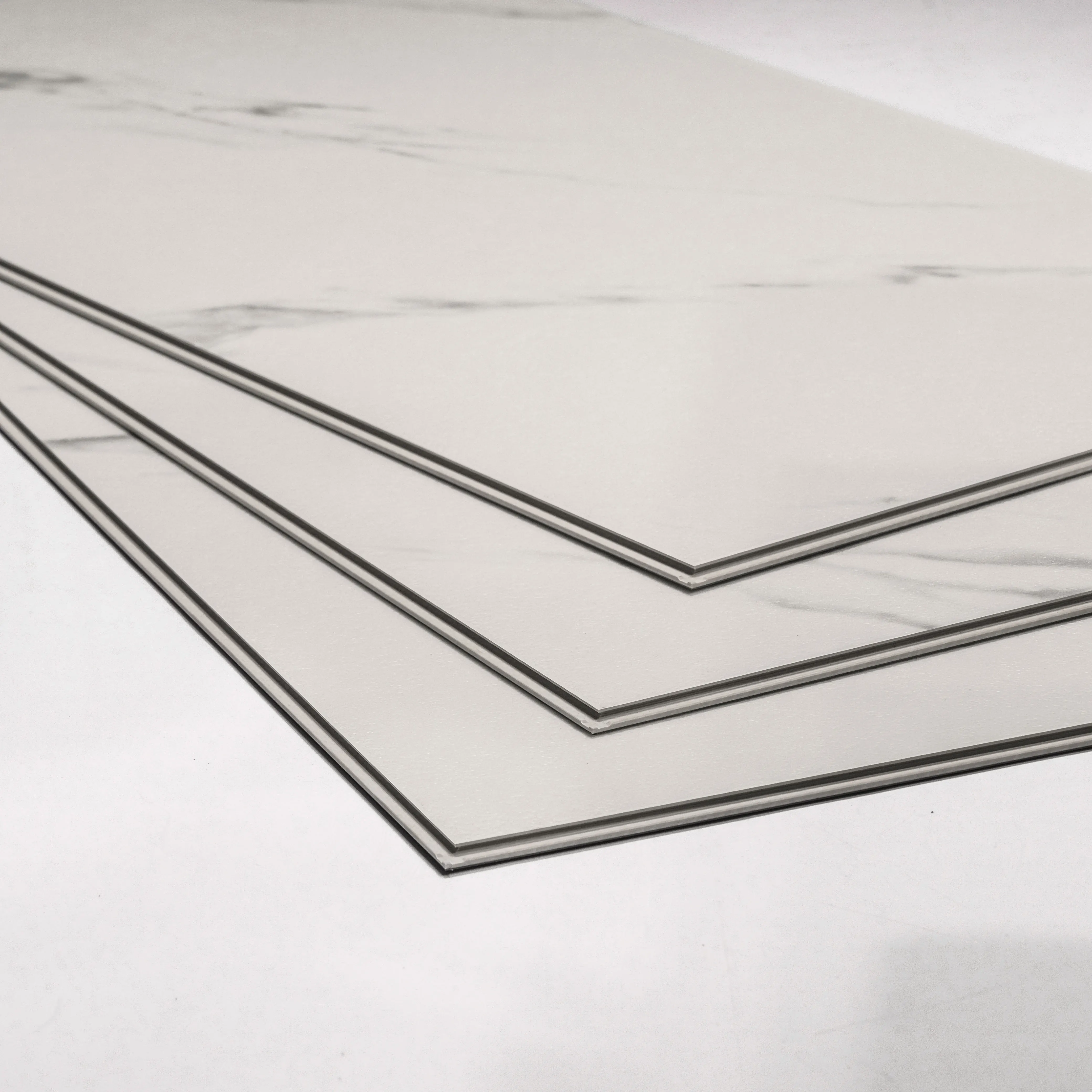 SPC Click Flooring Click Vinyl Plank Waterproof Hybrid LVT laminated flooring