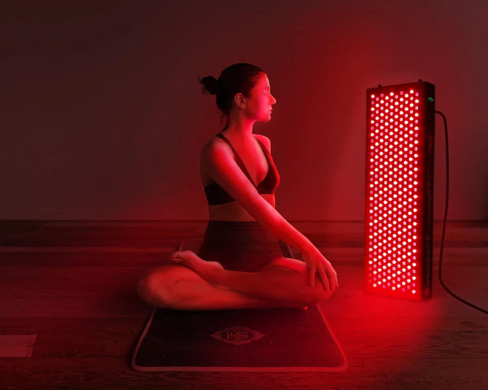 Beauty Physical Heating Panel Reddotled 1500W Red Light LED devices Bed 660nm 850nm Near Infrared Therapy