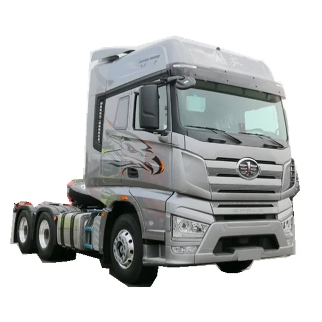 550hp Euro V FAW Diesel Fuel Type 6*4 Heavy Tractor Truck Hot Sale Tractor Trailer Truck Price for sale