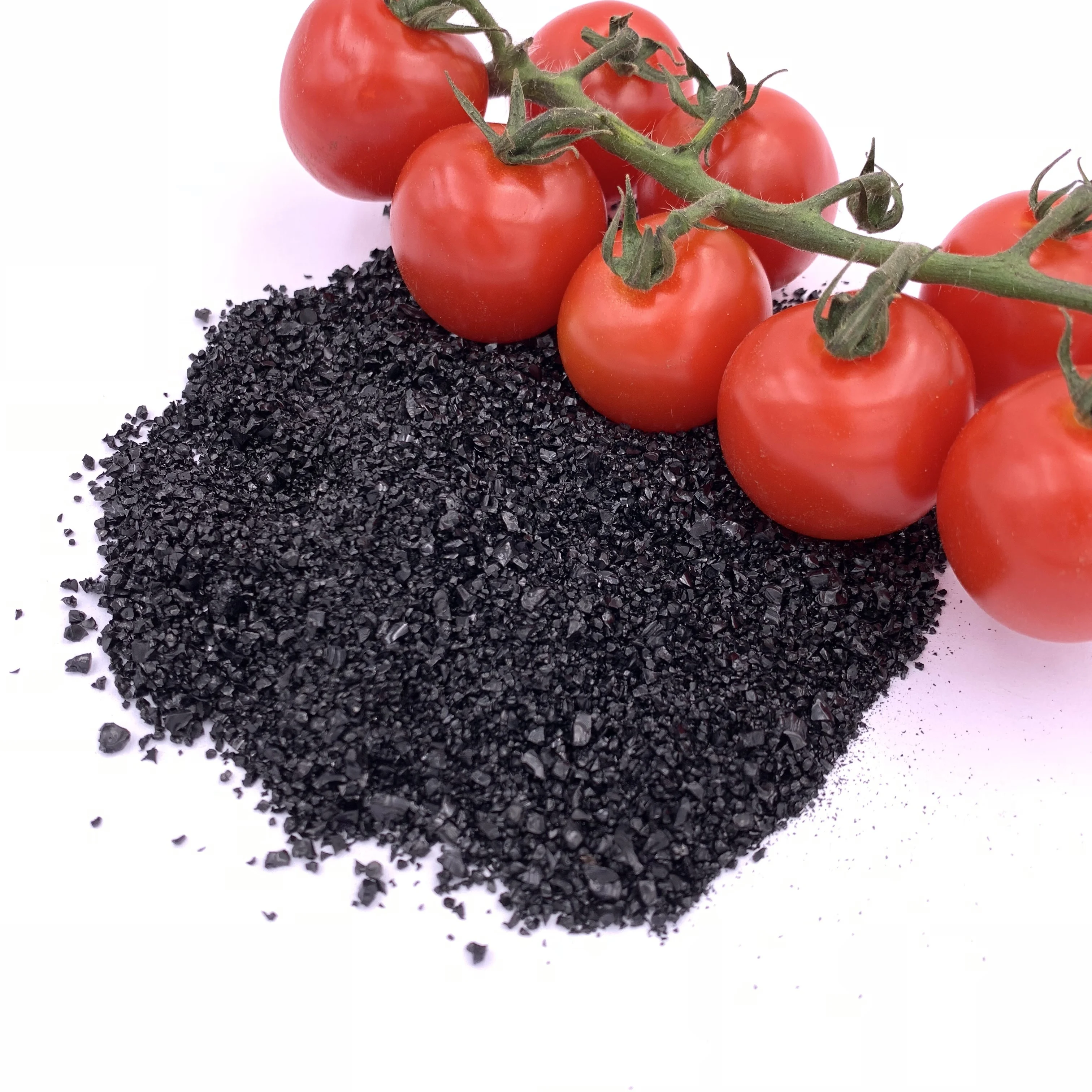 High Water Soluble Humic Manufacturer Organic Potassium Humate Crystal 70% Fertilizer