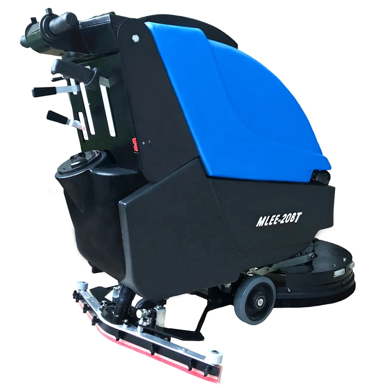 
MLEE20BT Inventory Factory Shops Garage Floor Scrubber Drier Marble Tiles Wet Dry Automatic Walking Floor Cleaning Machine 