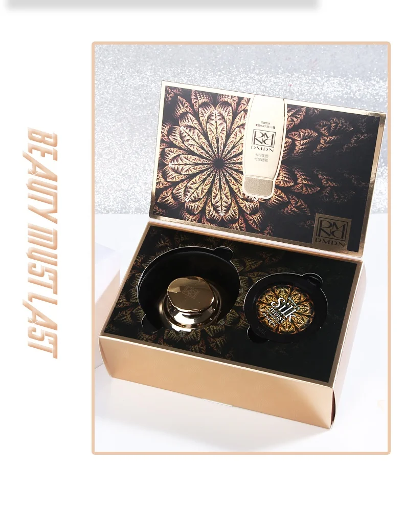 Kaqili cosmetics long lasting  black mushroom air cushion BB cream silky moist  waterproof  makeup  BB cream foundation