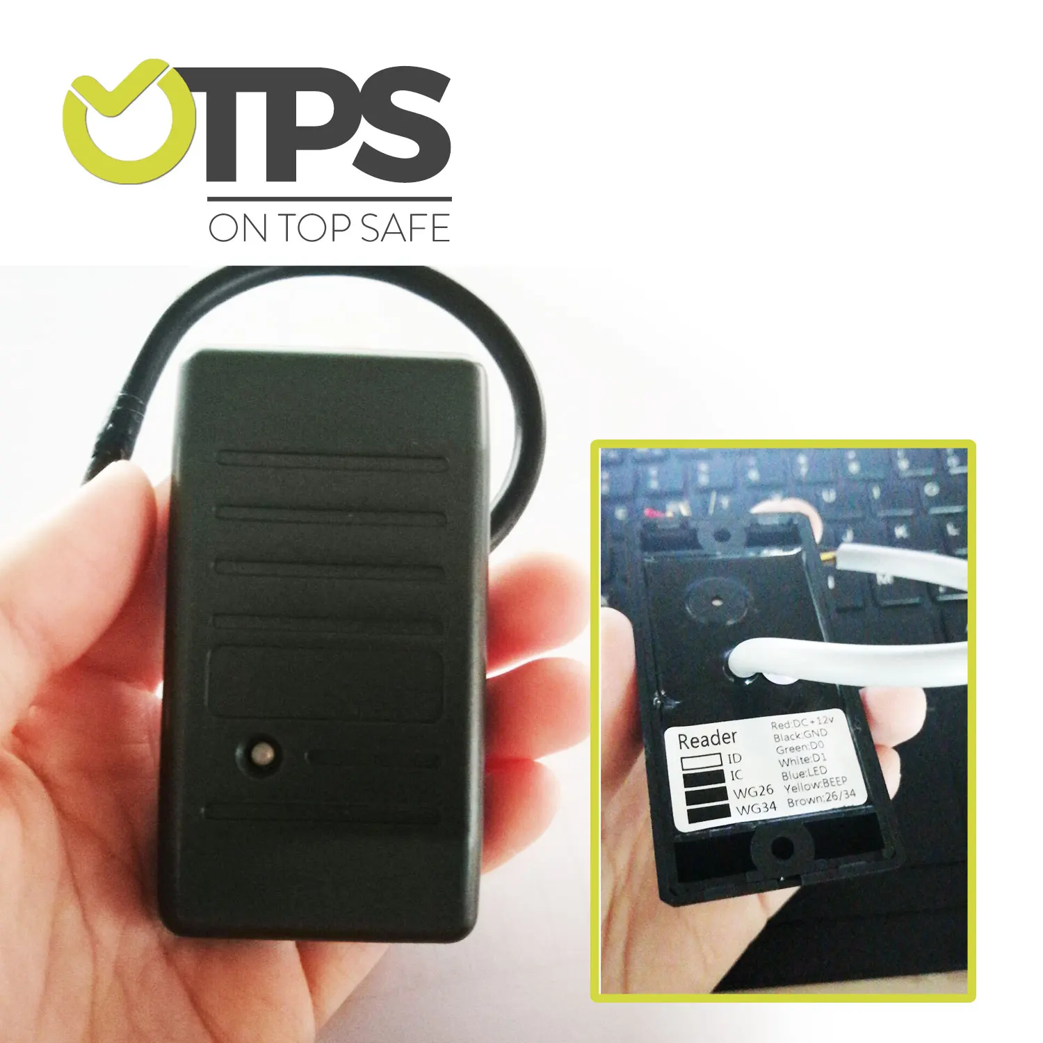  Промышленная смарт-карта RFID OTPS настенный NFC-считыватель и записывающее устройство для контроля доступа к лифту отеля 12 В постоянного тока (± 5%)