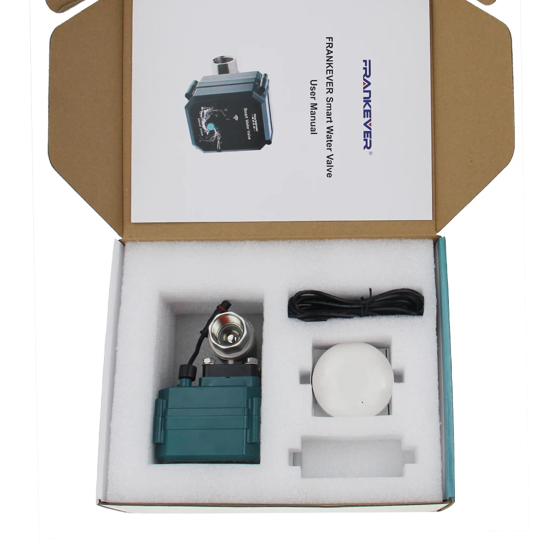 Беспроводной контроллер водяного клапана Tuya Zigbee, контроллер с Wi-Fi для умного дома, совместим с Alexa Google Home