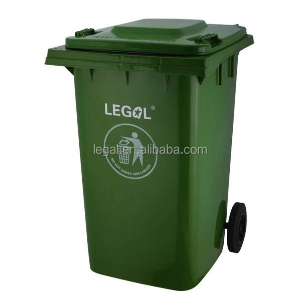 Good  price 120 litre 240 Litre 360 Litre wheelie plastic dustbin