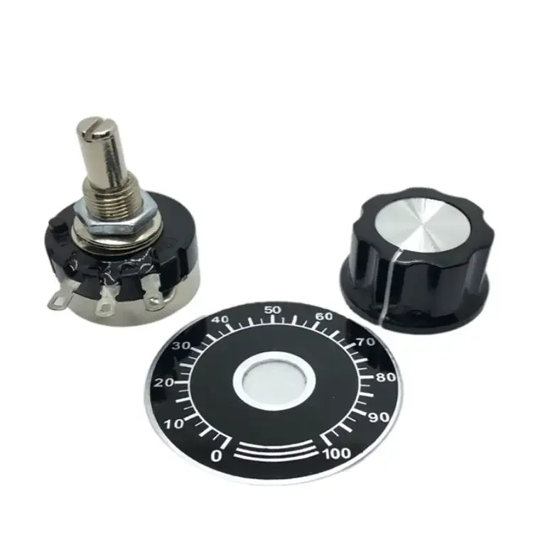 Одноповоротный углеродный пленочный потенциометр RV24YN20S A104 100K B104 B103 10K B502 5KB202