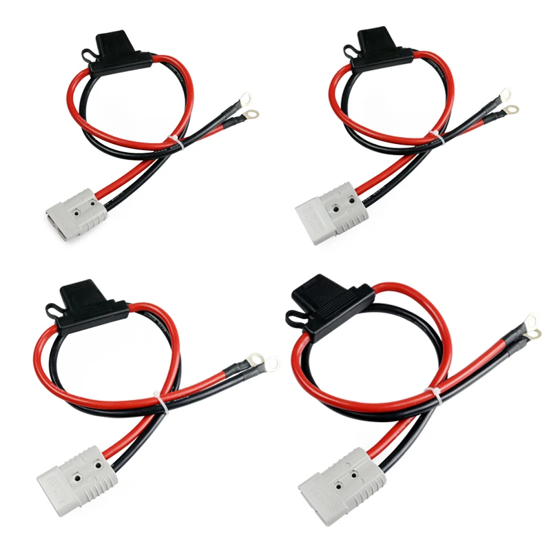 Custom-make Wire Harness With Mimi Middle Max Inline Fuse Holder Blade Inline Auto Fuse Holder With Waterproof Cover