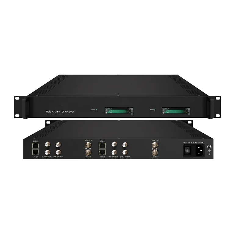 IRD1340M cable dvb s2 Receiver SPTS IPTV CI BISS satellite ird DVB-T2 for catv digital headend