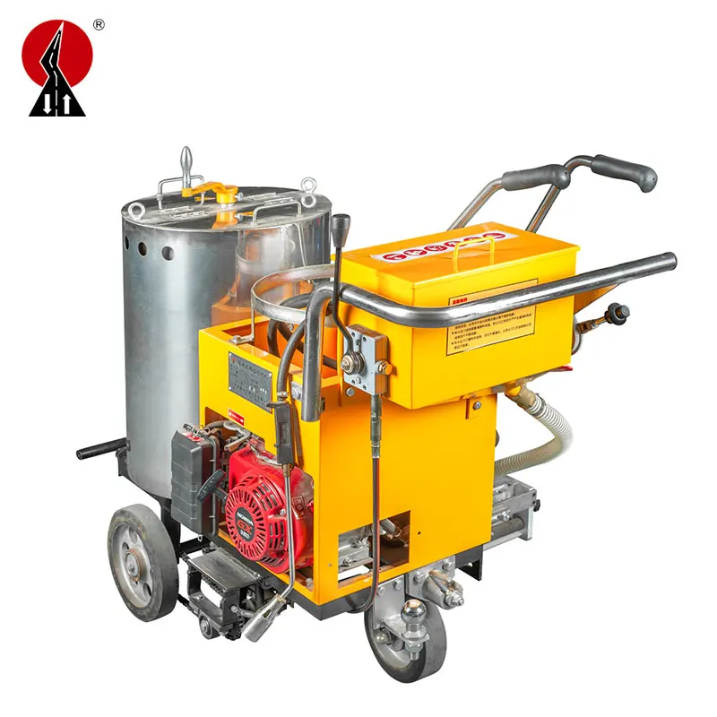 Self Propelled Thermoplastic Traffic Line Kneading Applicator Road Marking Machine Malaysia For Sale