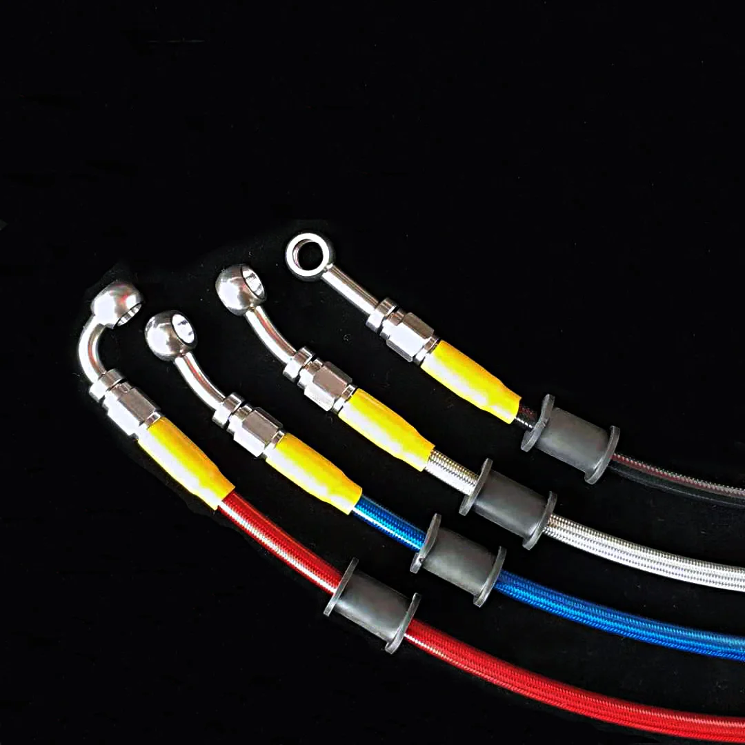 OEM braided brake Stainless Steel  Bike Hydraulic Brake Oil Hose for Line Motorcycle electric vehicle brake