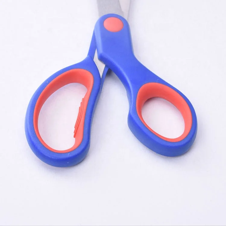 Multipurpose Sharp Color Plastic Left Handle Blade Shears Scissors Multipurpose for Office Home School Scissors