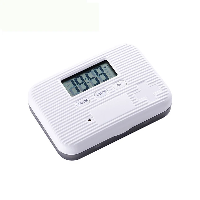 Smart Pocket Health Care Electronic 6 Compartments Pill box with Alarm Timer Smart Pill Reminder Dispenser