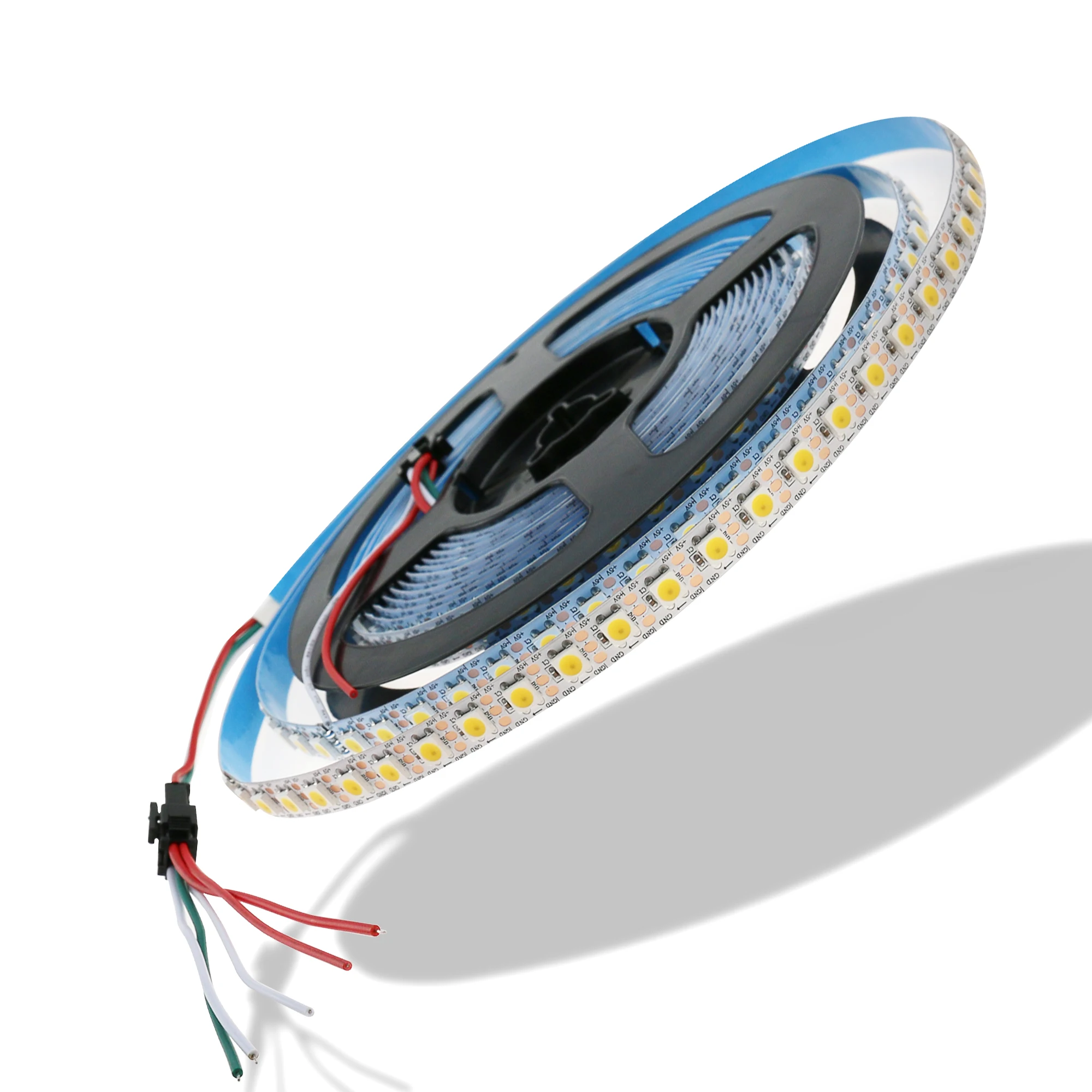 Addressable Waterproof Rgb RGBW Epistar Chip Smart Led Strip 5050 144 SK6812 WS2812B WS2815 IP68 Magic Color Dream Light