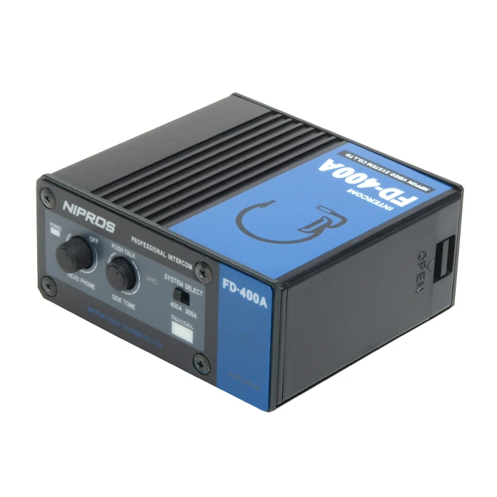 Broadcast single-ear closed-type headphone headset broadcast intercom system