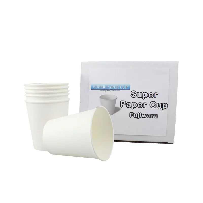 Broken Paper Cup Recovery Effect Super Magic Paper Cup Head Magic Stage Party Performance Toy Magic Children Adult  Props