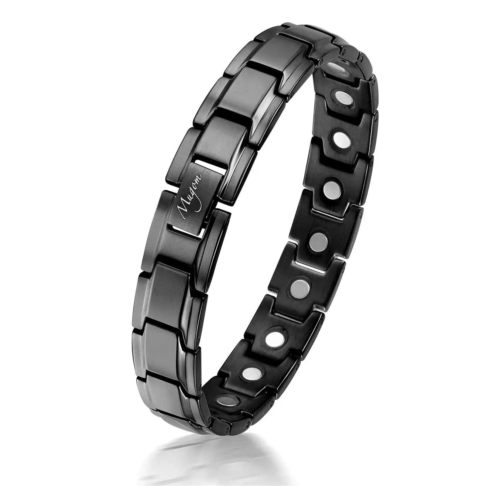 Bracelets for men and women couples pure titanium magnet fashion antistatic antistatic metal allergy jewelry