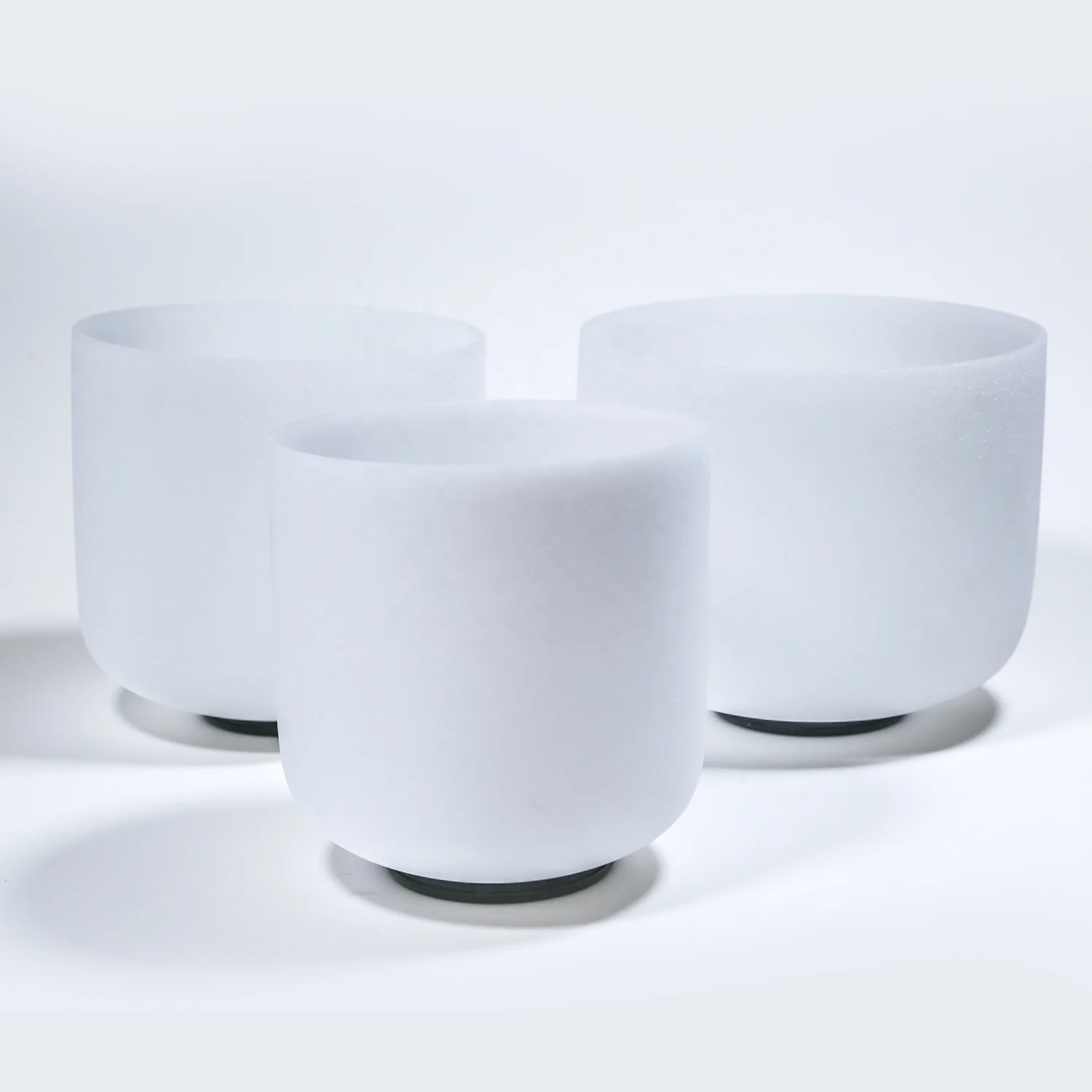 Wholesale 440hz And 432hz Quartz Crystal Singing Bowls Set Chakra For Sound Healing Therapy