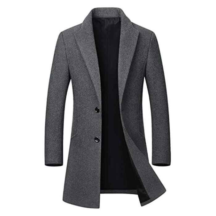 Factory price wholesale men long sleeve winter coats