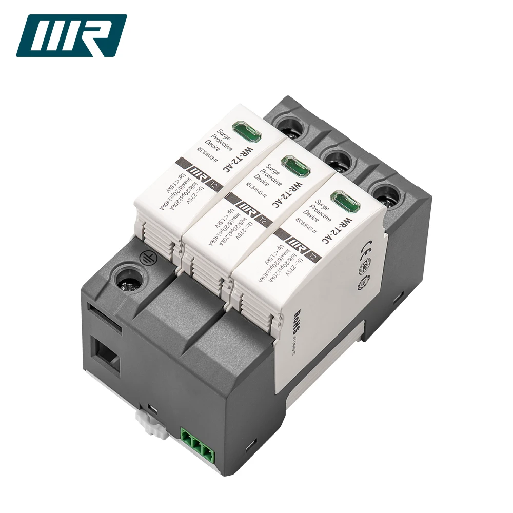 WR-T2 20/40kA Surge Protective Device Lightning Protection