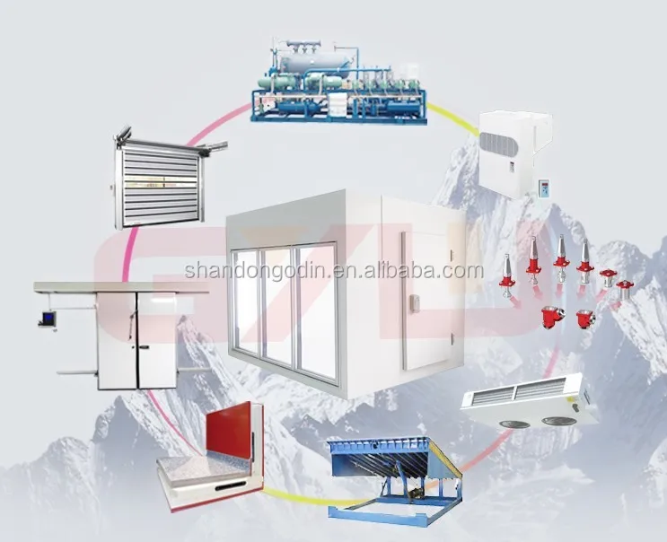 
Refrigeration freezing room, cold storage room price, blast freezer cold room 