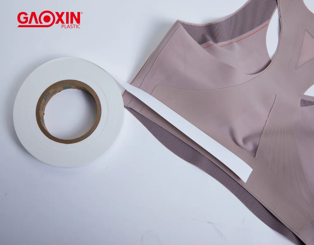 Good Adhesion Double Sided TPU Hot Melt Film Seamless Heat Glue Polyurethane Tape for Sew Free Garment Underwear Panties