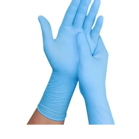 
2020 low moq vinyl nitrile glove blue nitrile gloves powder free disposable 