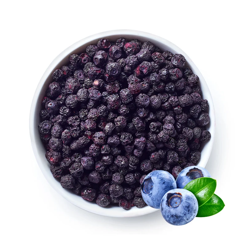 Healthy Instant Snacks Blue Berry Fruit Dried Blueberry Freeze Dried Blueberries