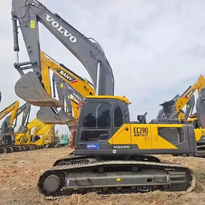 Б/у volvo 29ton гидравлический гусеничный экскаватор подержанная Землеройная техника Volvo EC290