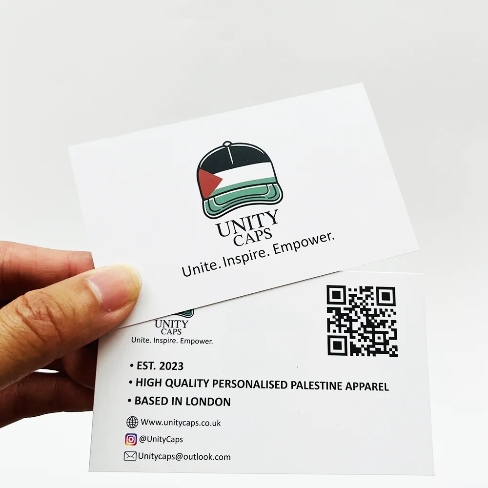 High Quality Customize Business Cards Double Sides Printing Thank You Cards Gift Thanks Post Cards