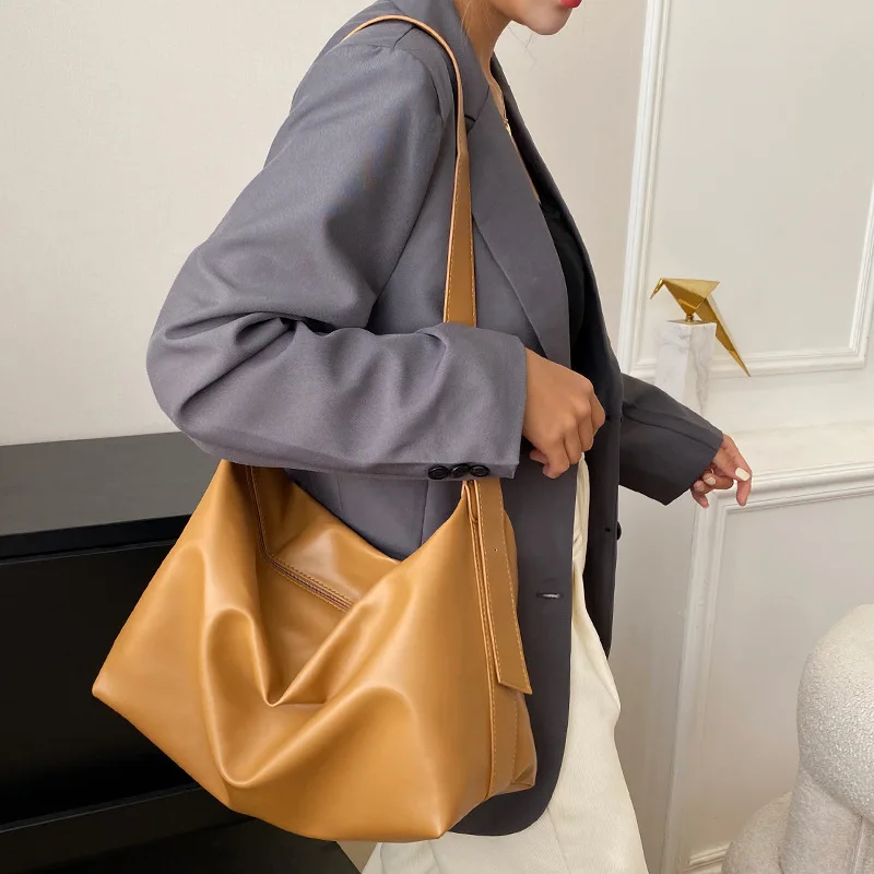 New fashion guangzhou 2024 handbags vegan leather small ladies shoulder bag women hobo bag