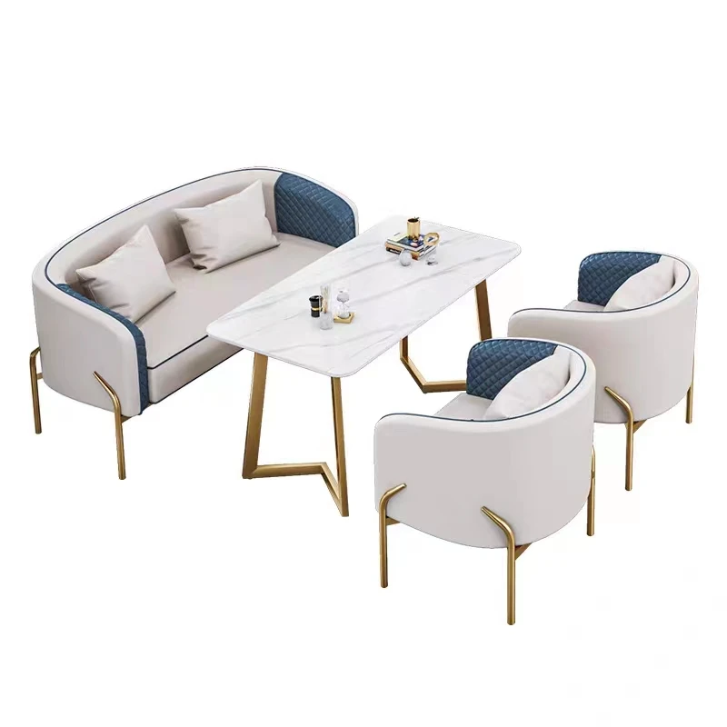 Wholesale Modern Design Home Furniture Solid Metal Furniture Restaurant Coffee Dining Table