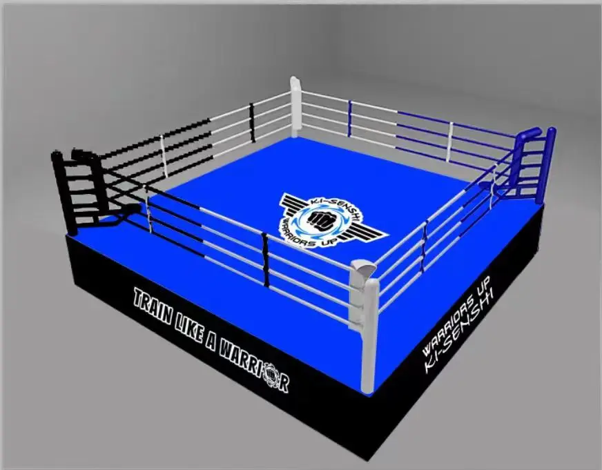 international standard mma boxing ring flooring  high type wrestling ring boxing rings 7m*7m accessories for sale
