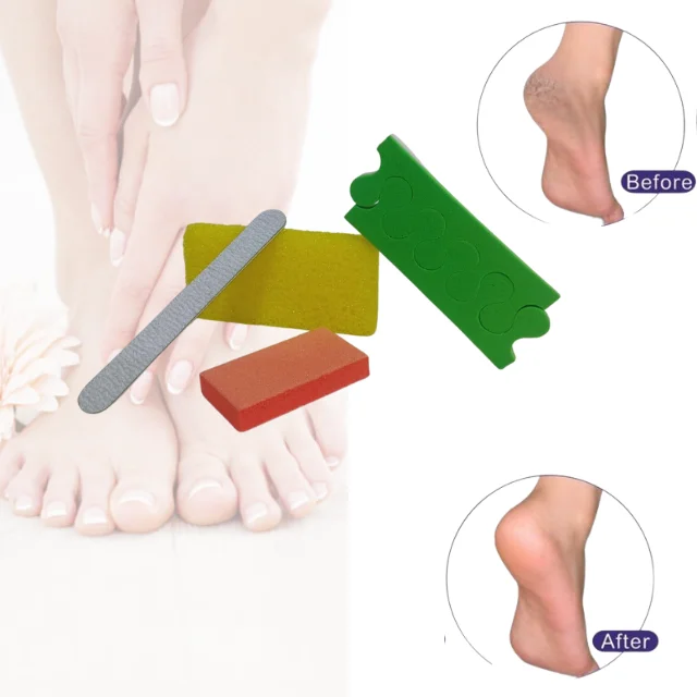 Private Label OEM Service 4 Pieces Pedicure Kit With Free Samples And Fast Shipping Professional Beauty Salon 100% Guarantee