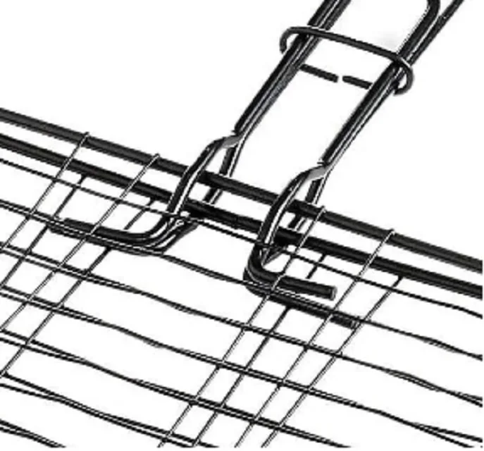 Hot Sale Quality Barbecue Tools Charcoal Rectangle Wire Grilling Basket For Bbq Vegetable Fish