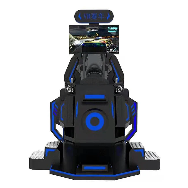 Interactive 360 Degree VR Shooting Flight Racing Simulator Cockpit Indoor Spacehip Interactive VR for Malls